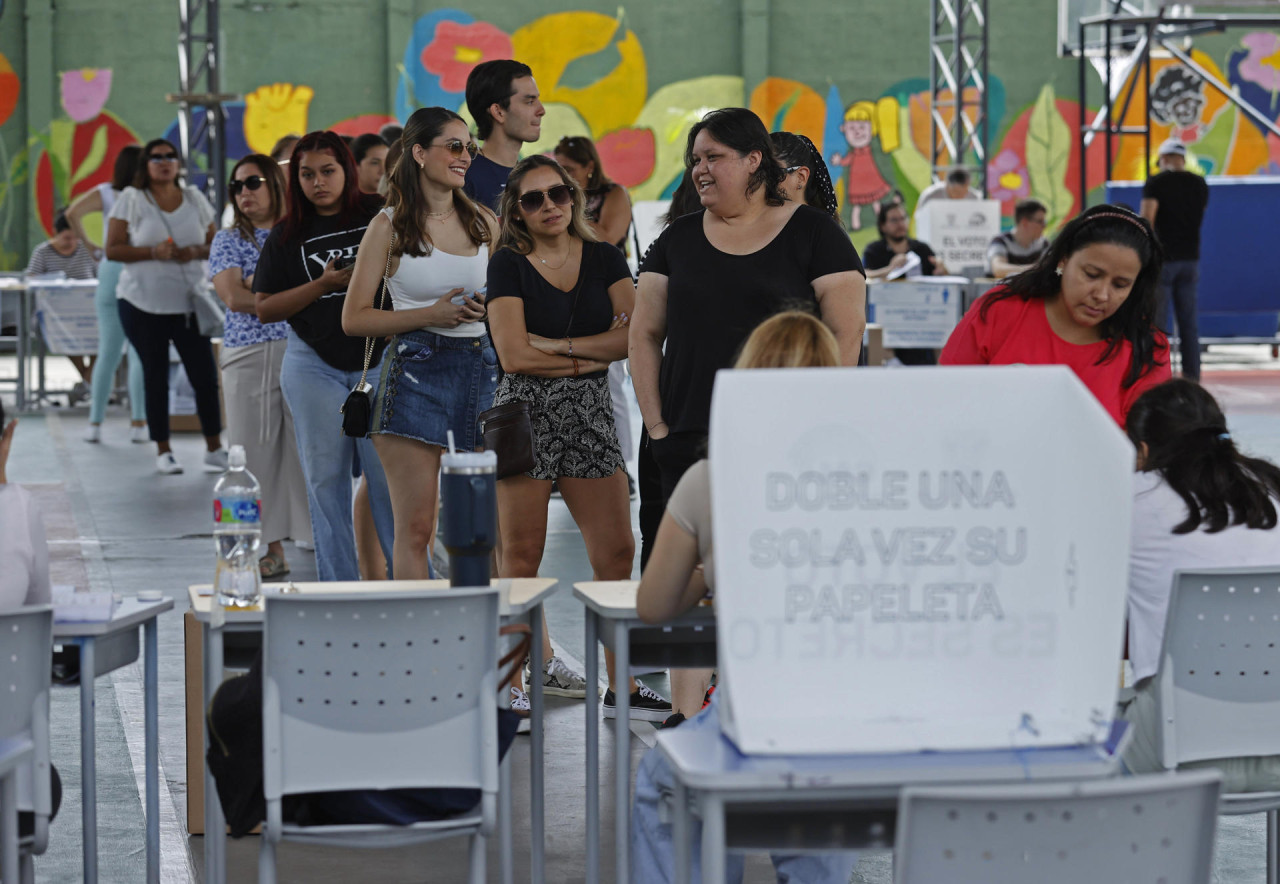 Elecciones en Ecuador. Foto: EFE