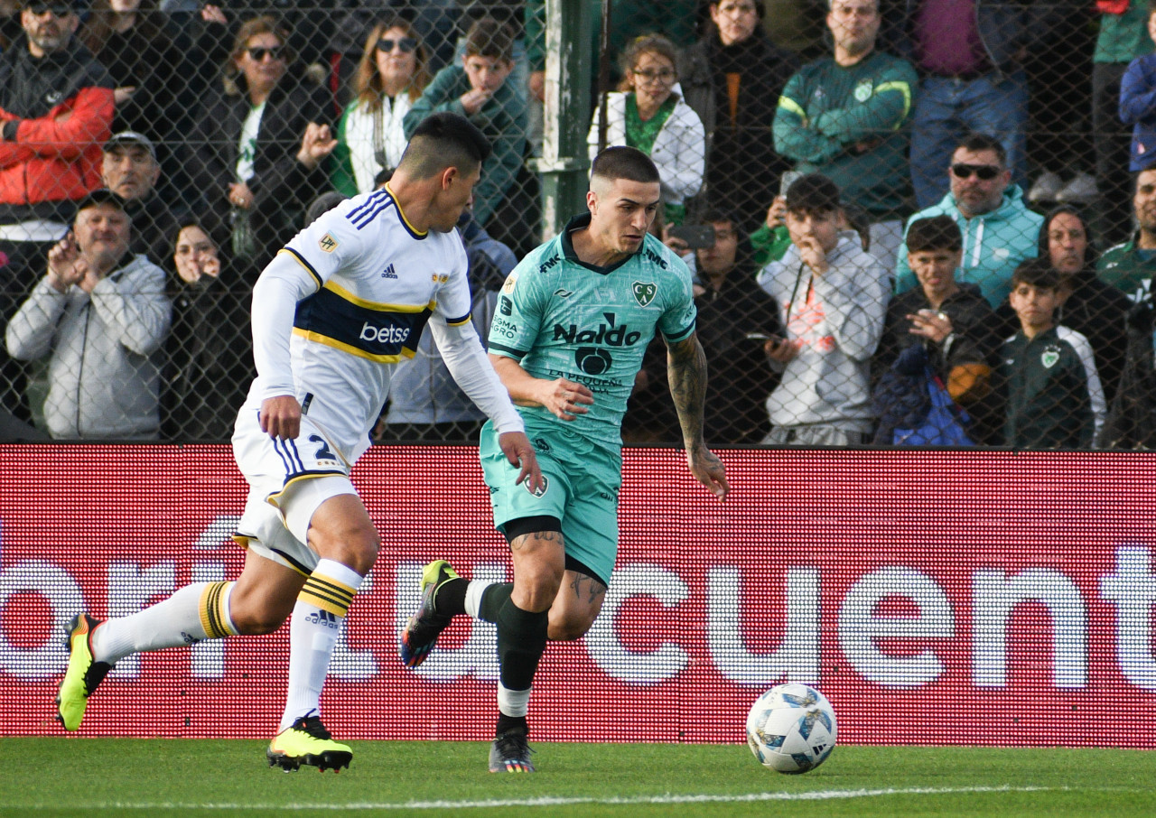 Boca perdió ante Sarmiento en Junín. Foto: NA.