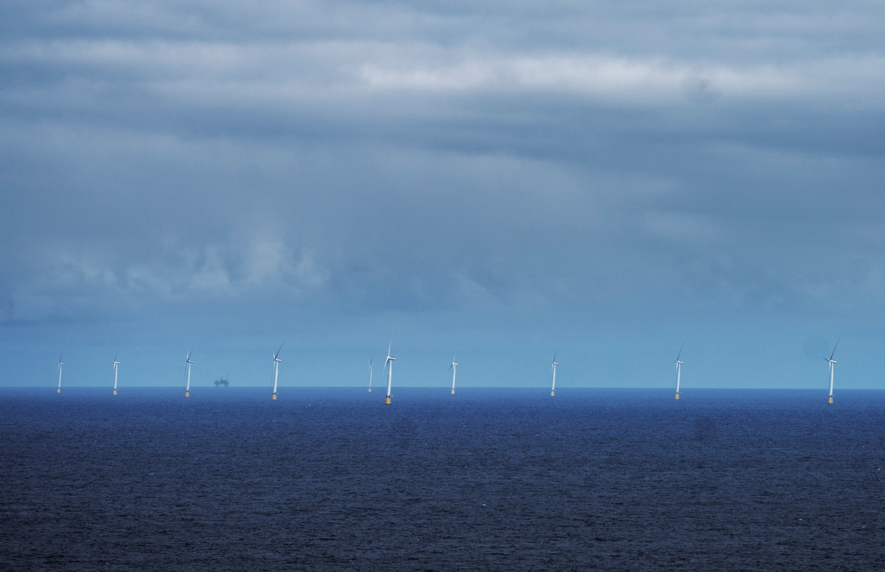 Mar del Norte. Foto: Reuters.