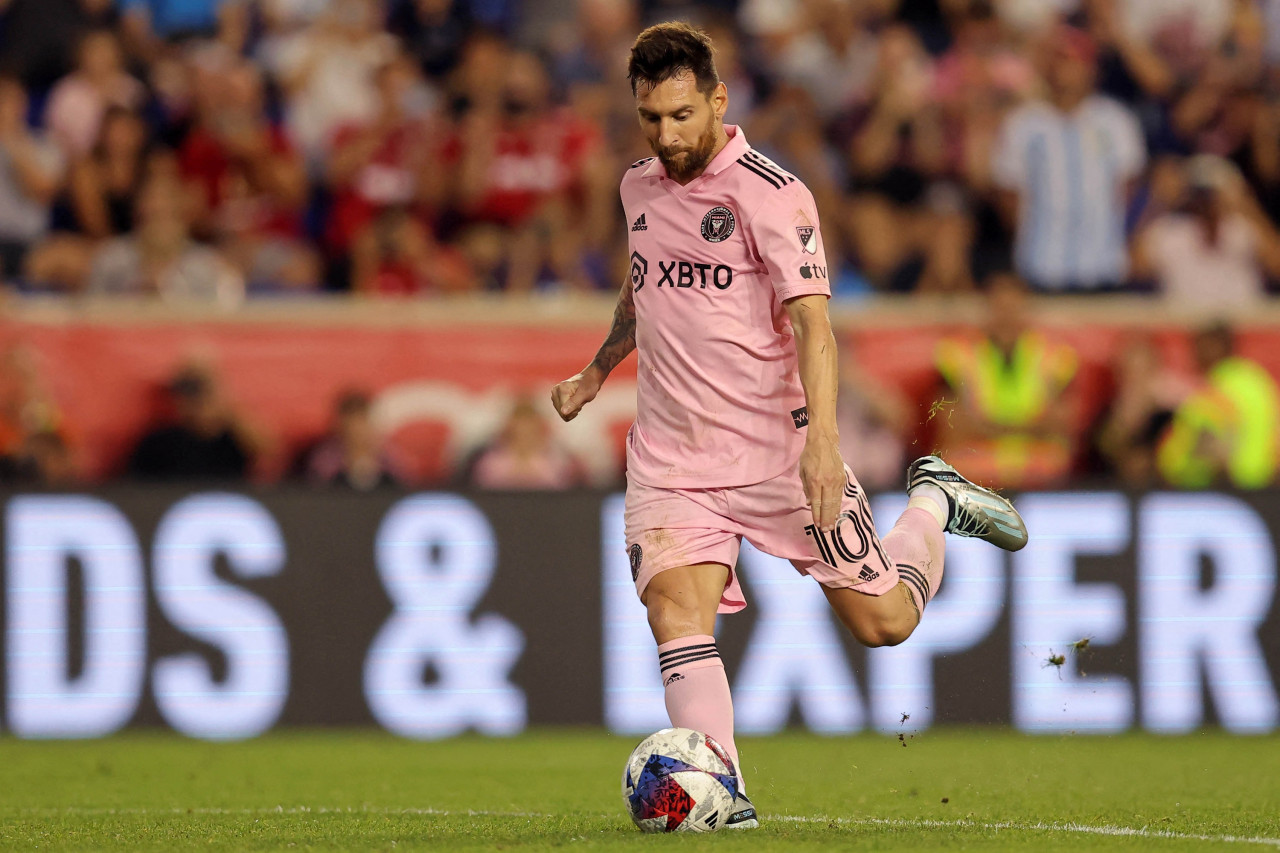 Lionel Messi en Inter Miami. Foto: Reuters.