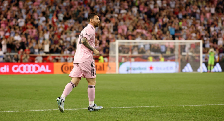Lionel Messi en Inter Miami. Foto: Reuters.