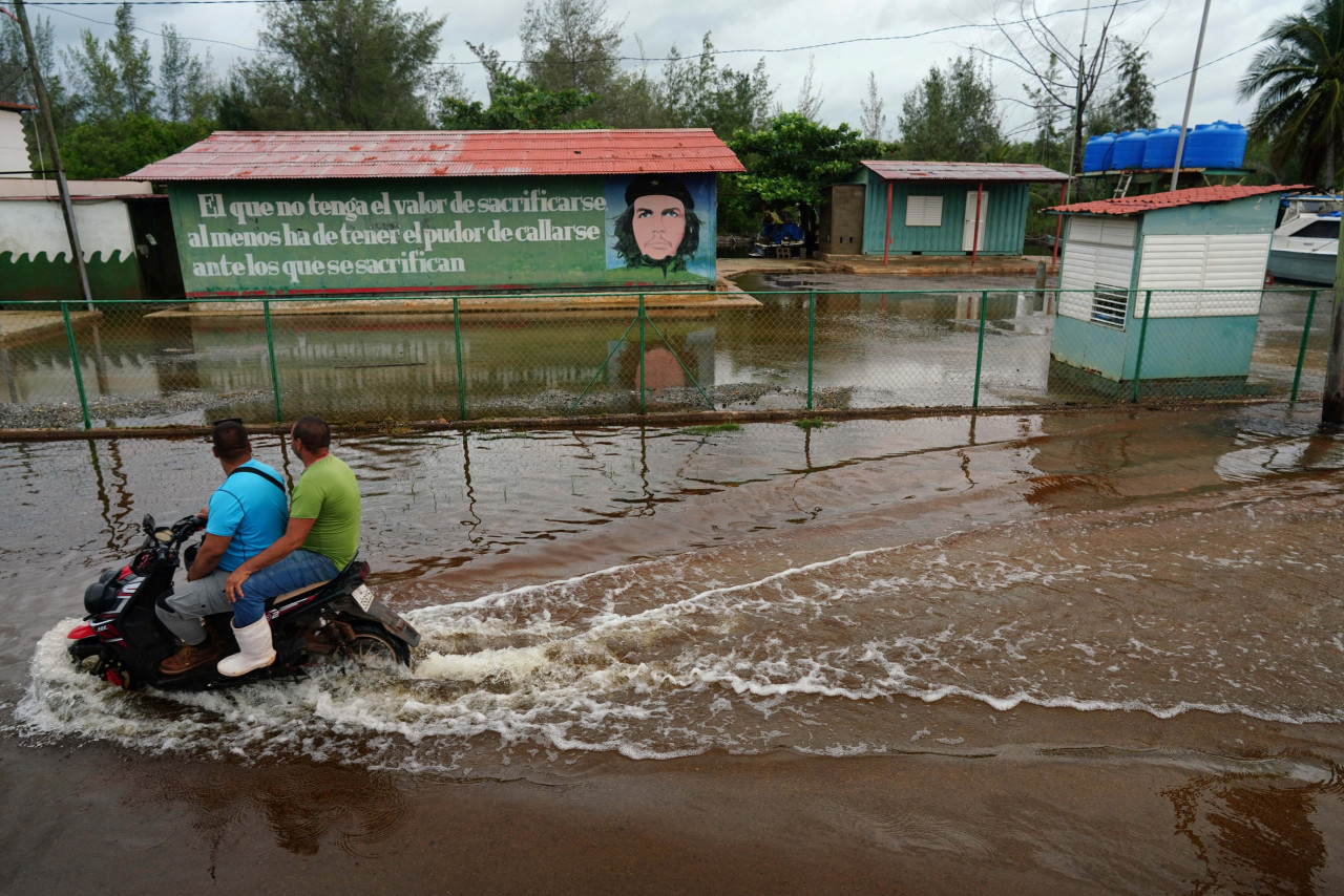 Tormenta tropical Idalia. Foto: Reuters.