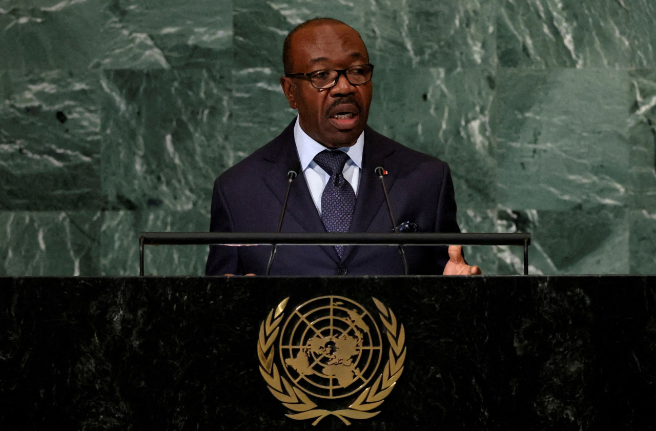 Ali Bongo, presidente de Gabón. Foto: Reuters.