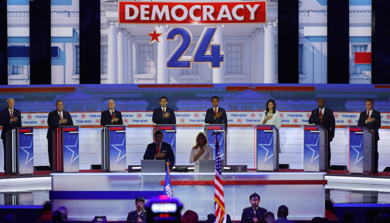 Debate republicano. Foto: Reuters.