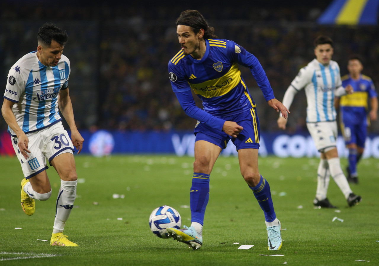 Copa Libertadores, Boca vs. Racing. Foto: NA.