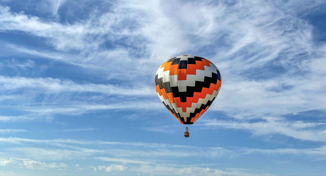 Globo aerostático. Foto: Freepik