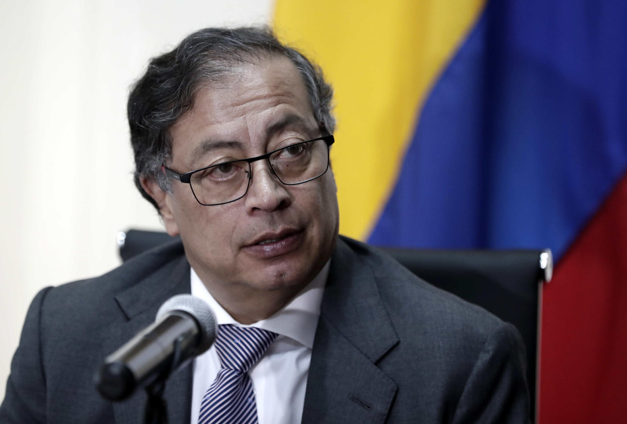 Gustavo Petro, presidente de Colombia. Foto: EFE.