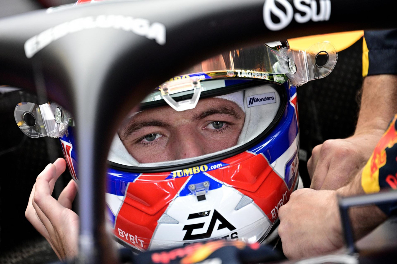 Max Verstappen en el Gran Premio de Fórmula Uno de Italia. Foto: EFE.