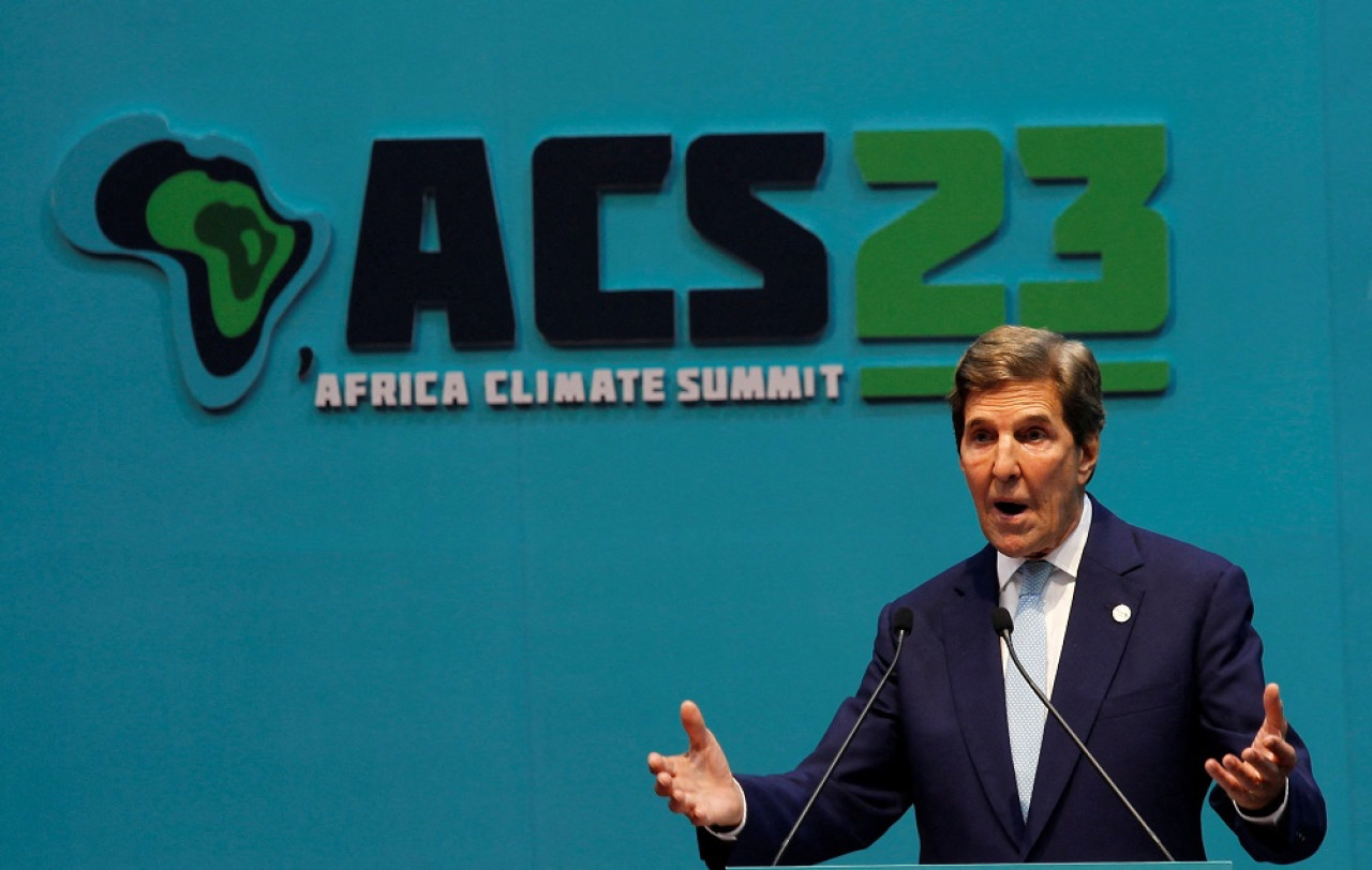 El Enviado Especial de los Estados Unidos para el Clima, John Kerry. Foto: Reuters.