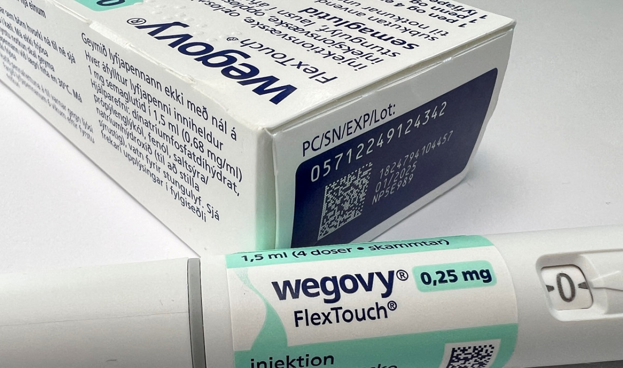 Wegovy, la famosa "droga de Hollywood" utilizada para adelgazar. Foto: Reuters.