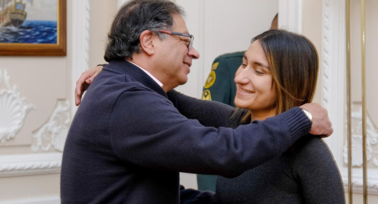 Laura Sarabia regresó al Gobierno de Gustavo Petro. Foto: EFE.