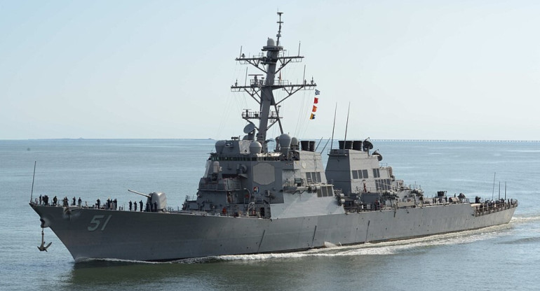 Buque US Navy Arleigh, Armada e Estados Unidos. Foto: Wikipedia.