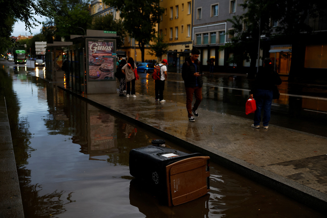 Destrozos en España. Foto: EFE.