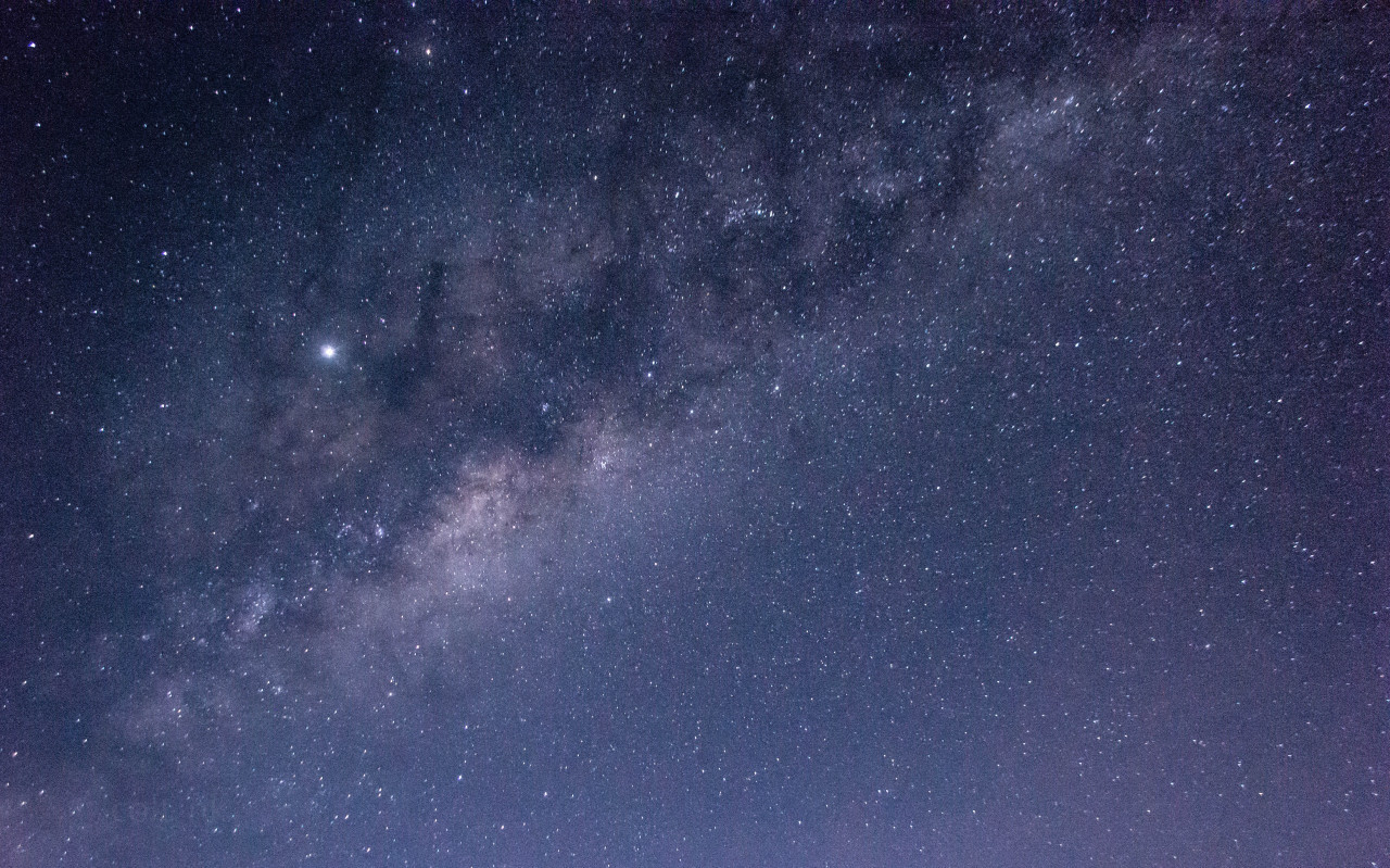 Galaxy.  Photo: Unsplash.