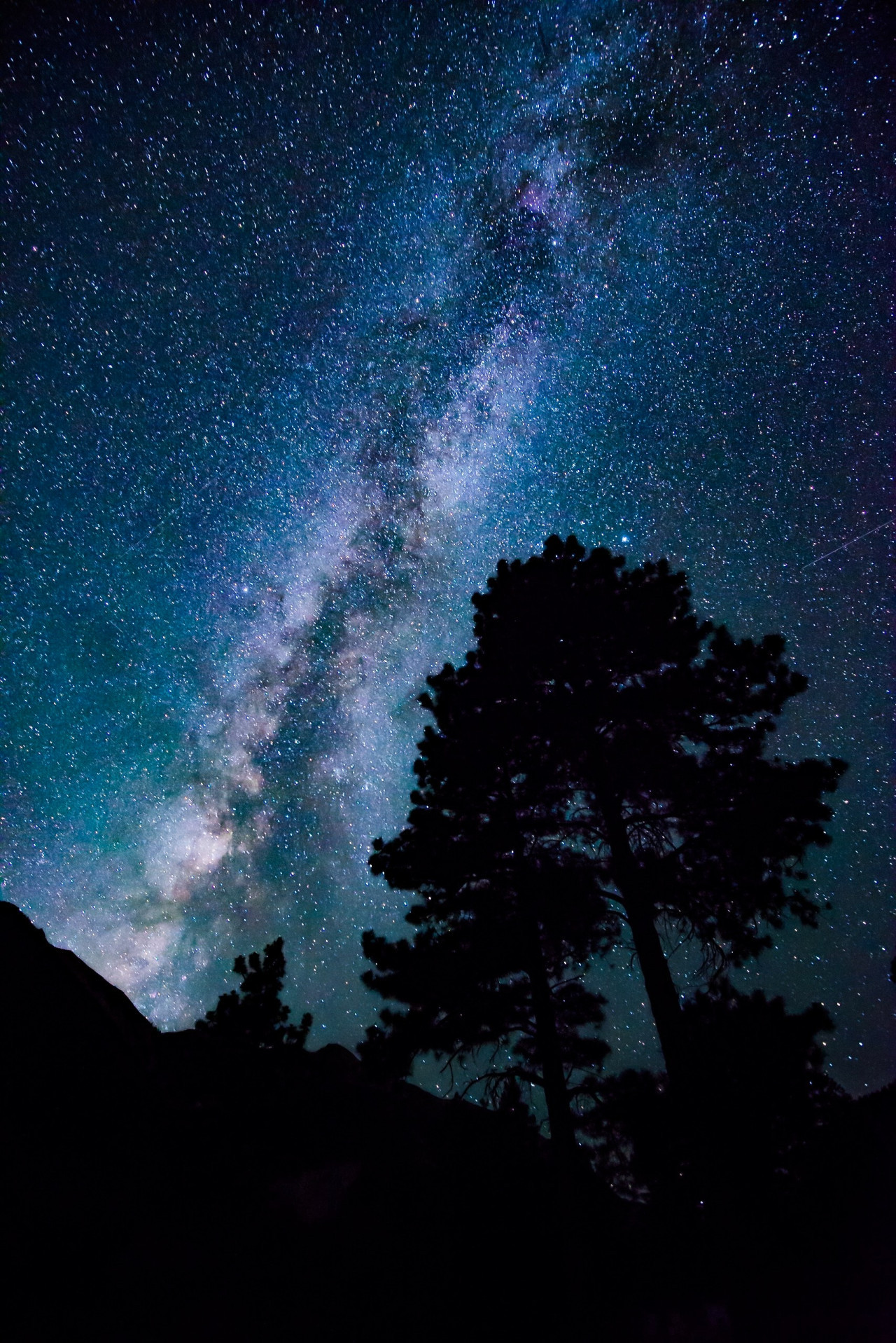 La galaxia vista desde la Tierra. Foto: Unsplash