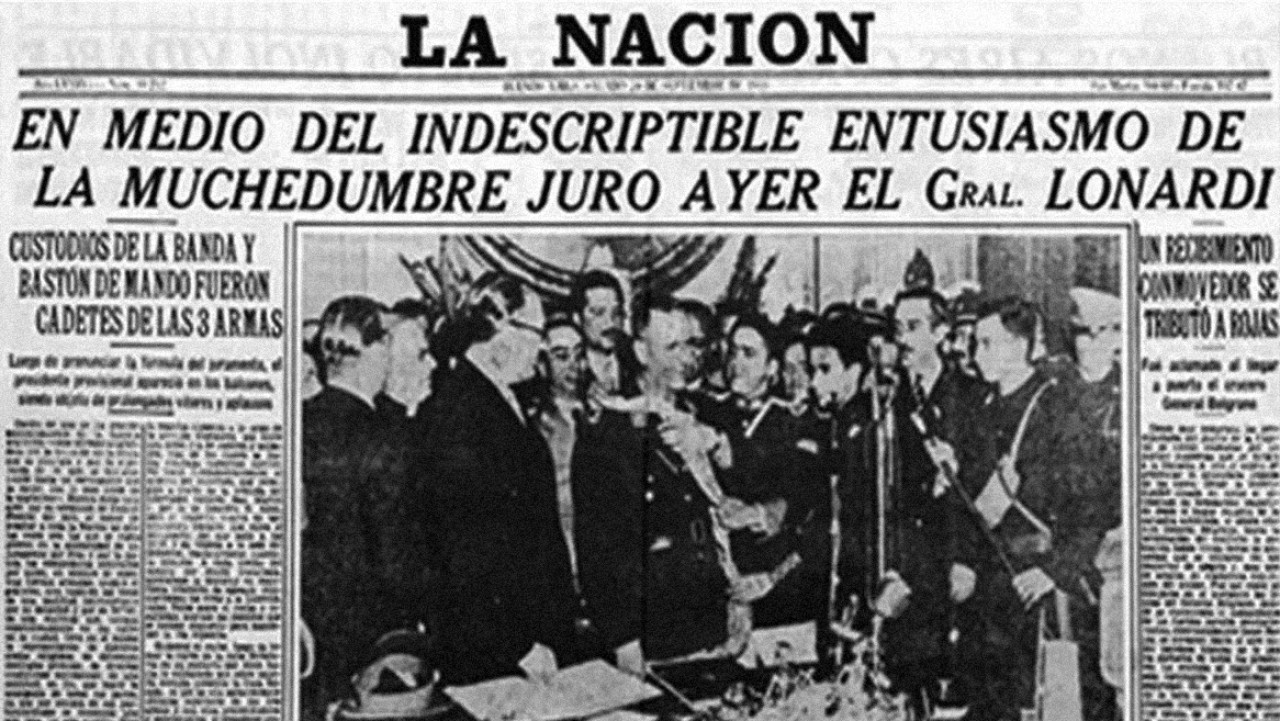 Golpe de Estado contra Juan Domingo Perón. Foto: Archivo General de la Nación.