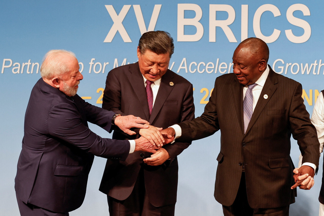 BRICS summit.  Photo: Reuters.