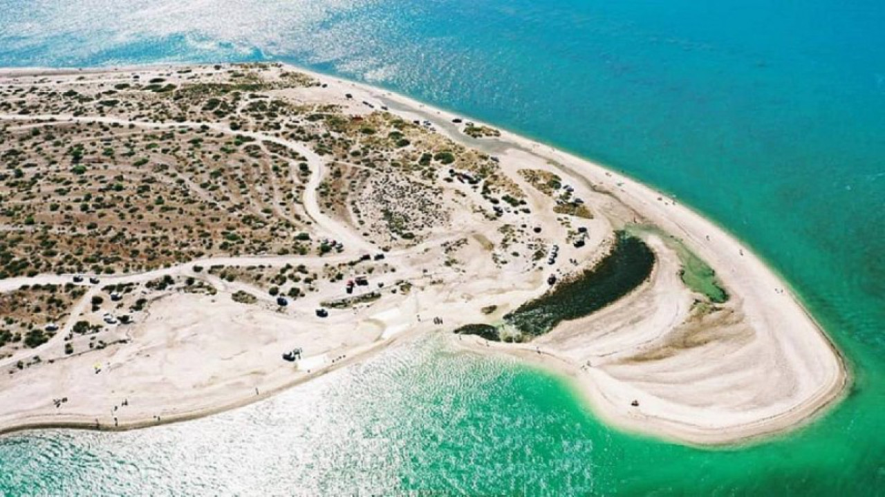 Punta Perdices, en Río Negro. Foto: NA