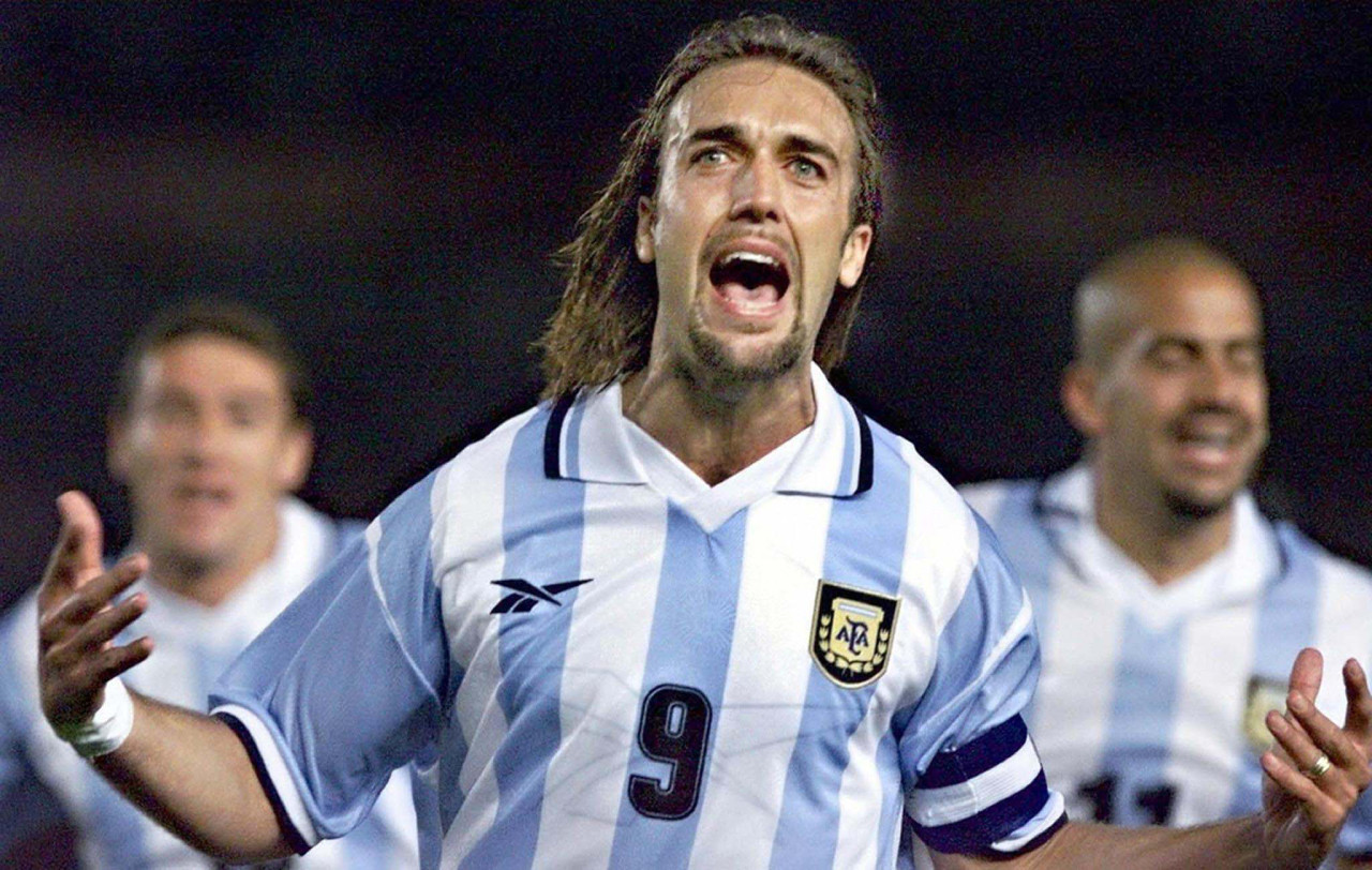 Gabriel Batistuta. Foto: NA