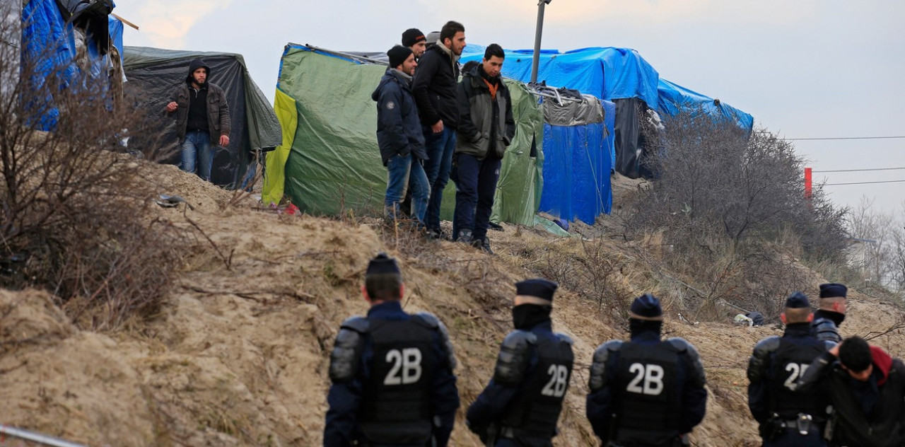 Les migrants en France.  Photo : Reuters