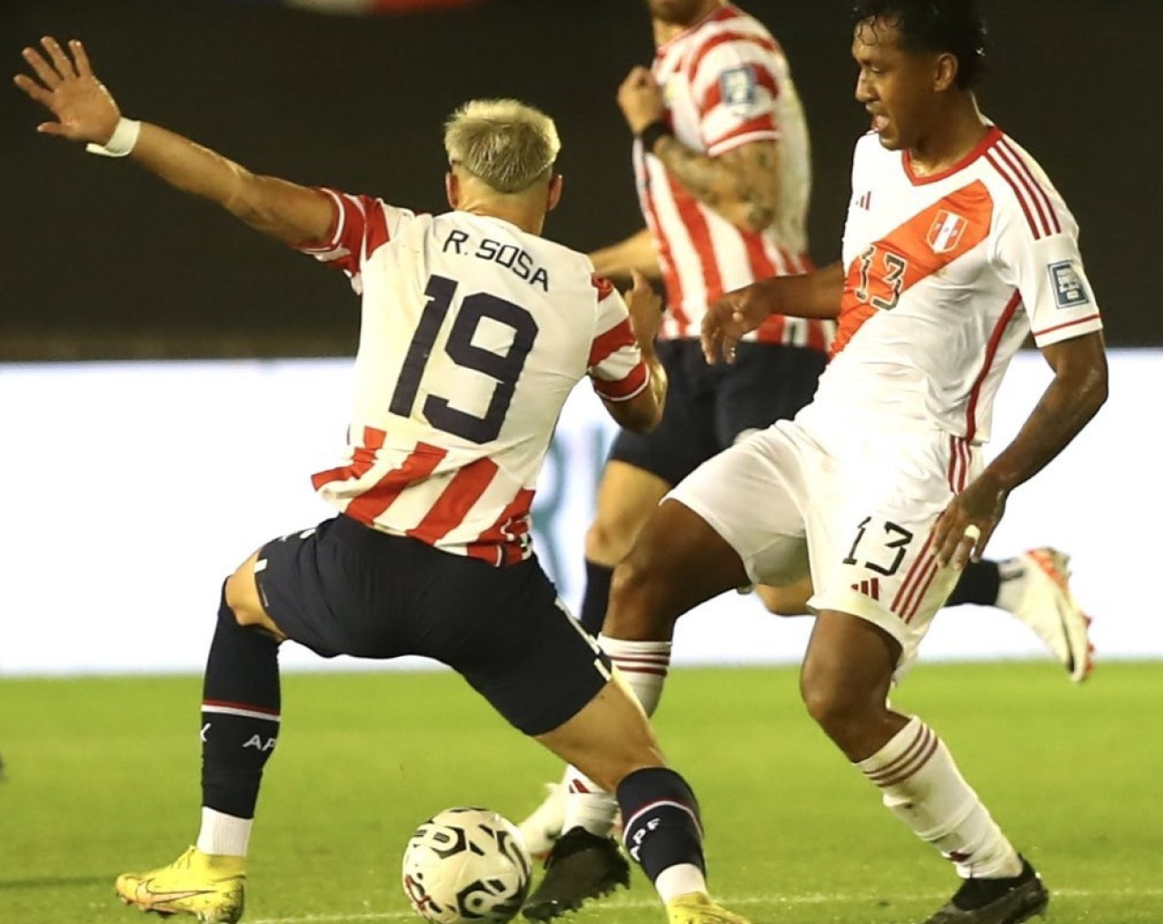 Paraguay vs Perú. Foto: Twitter @SeleccionPeru.