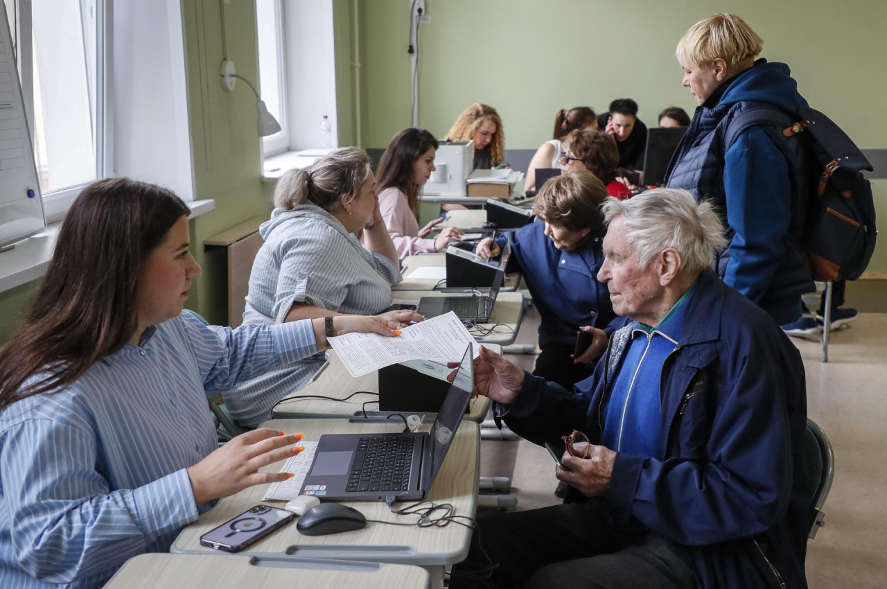 Elecciones en Rusia. Foto: EFE