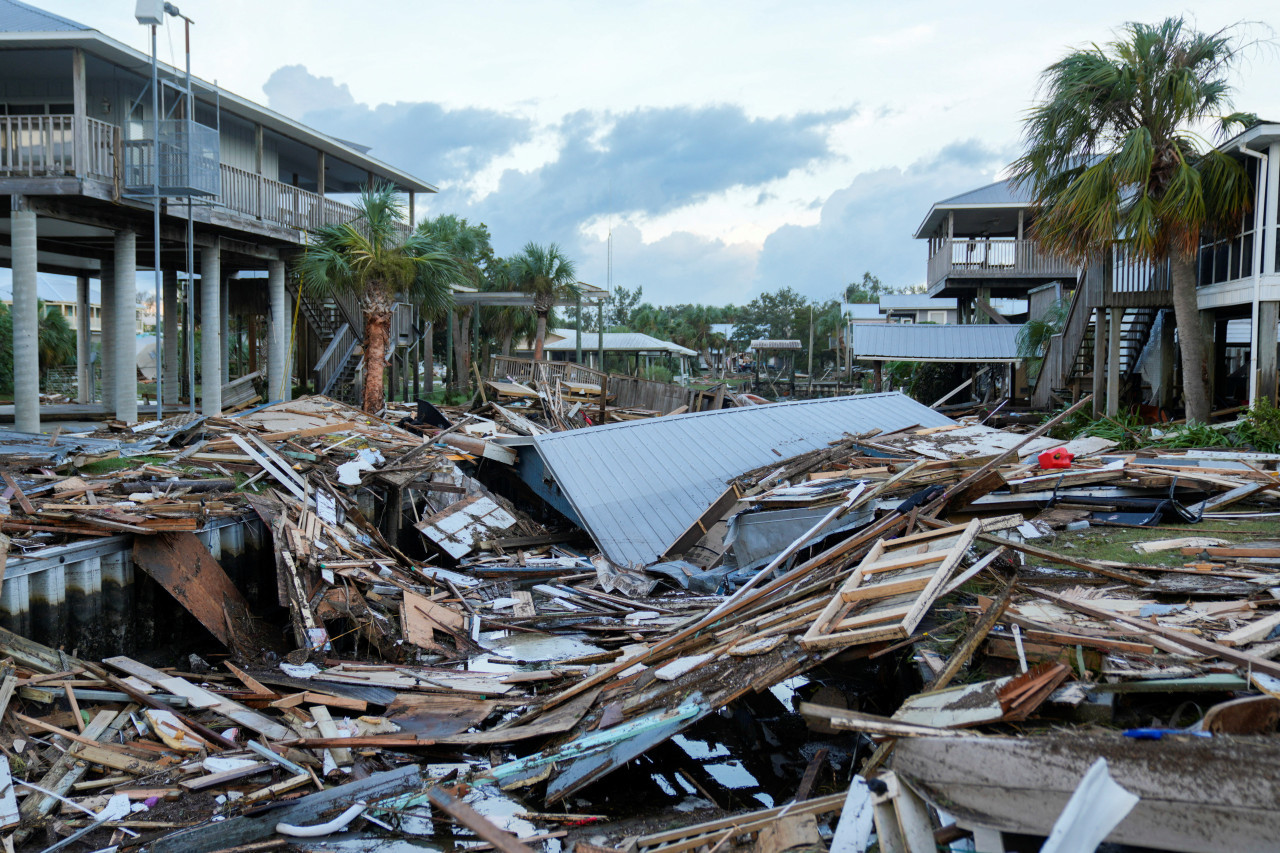 Huracán Idalia, Estados Unidos. Foto: Reuters