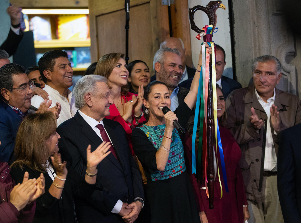 Claudia Sheinbaum buscará la presidencia de México en 2024. Foto: EFE.