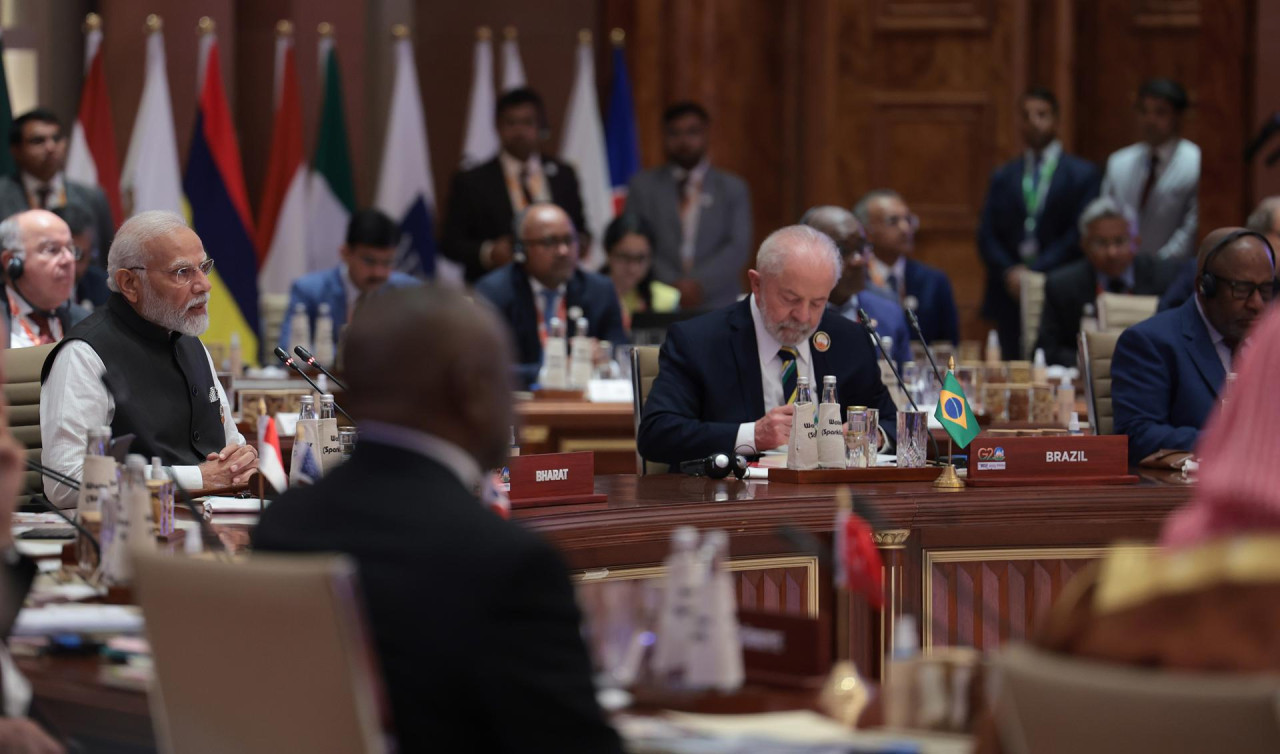 Lula Da Silva en el G20. Foto: EFE.