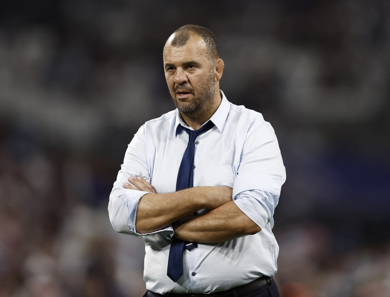 Michael Cheika, el entrenador australiano de Los Pumas. Foto: Reuters.