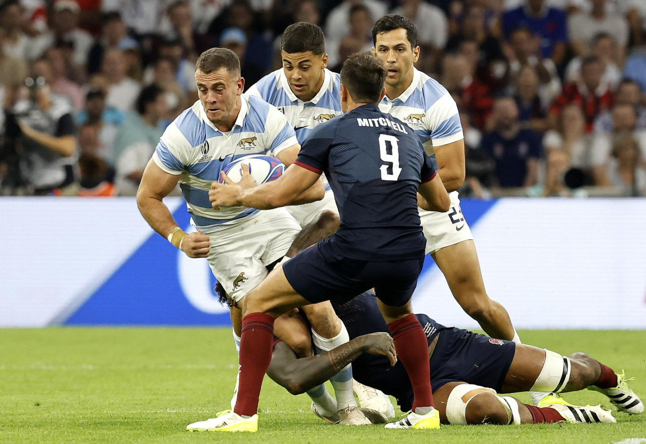 Los Pumas, Mundial de rugby. Foto: EFE