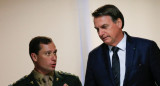 Mauro Cid y Jair Bolsonaro. Foto: Reuters