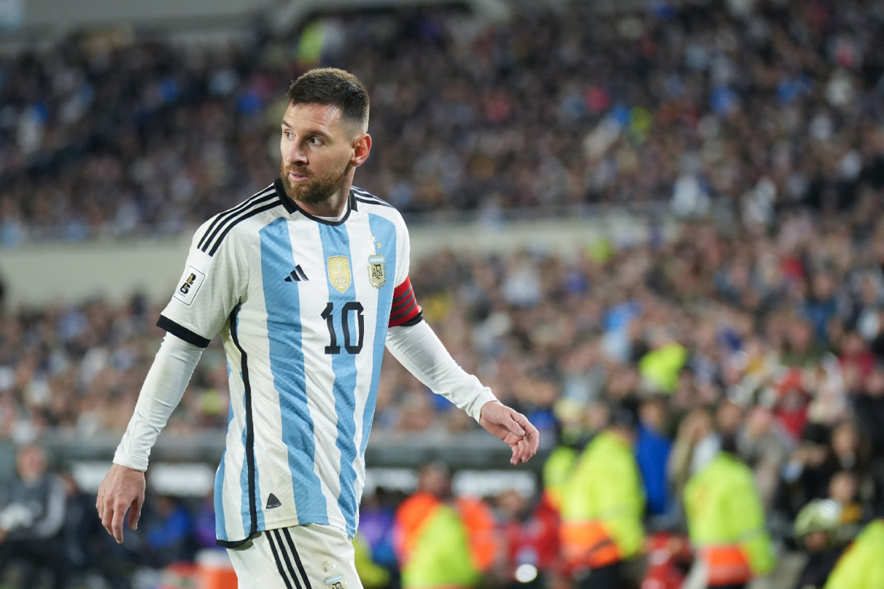 Lionel Messi, Selección Argentina. Foto: NA