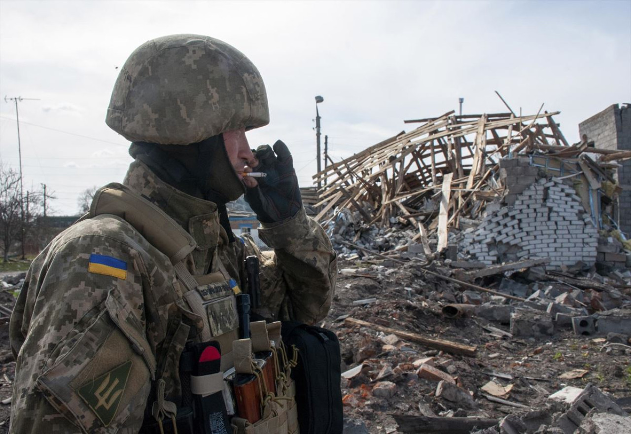 Guerra en Ucrania. Foto: EFE