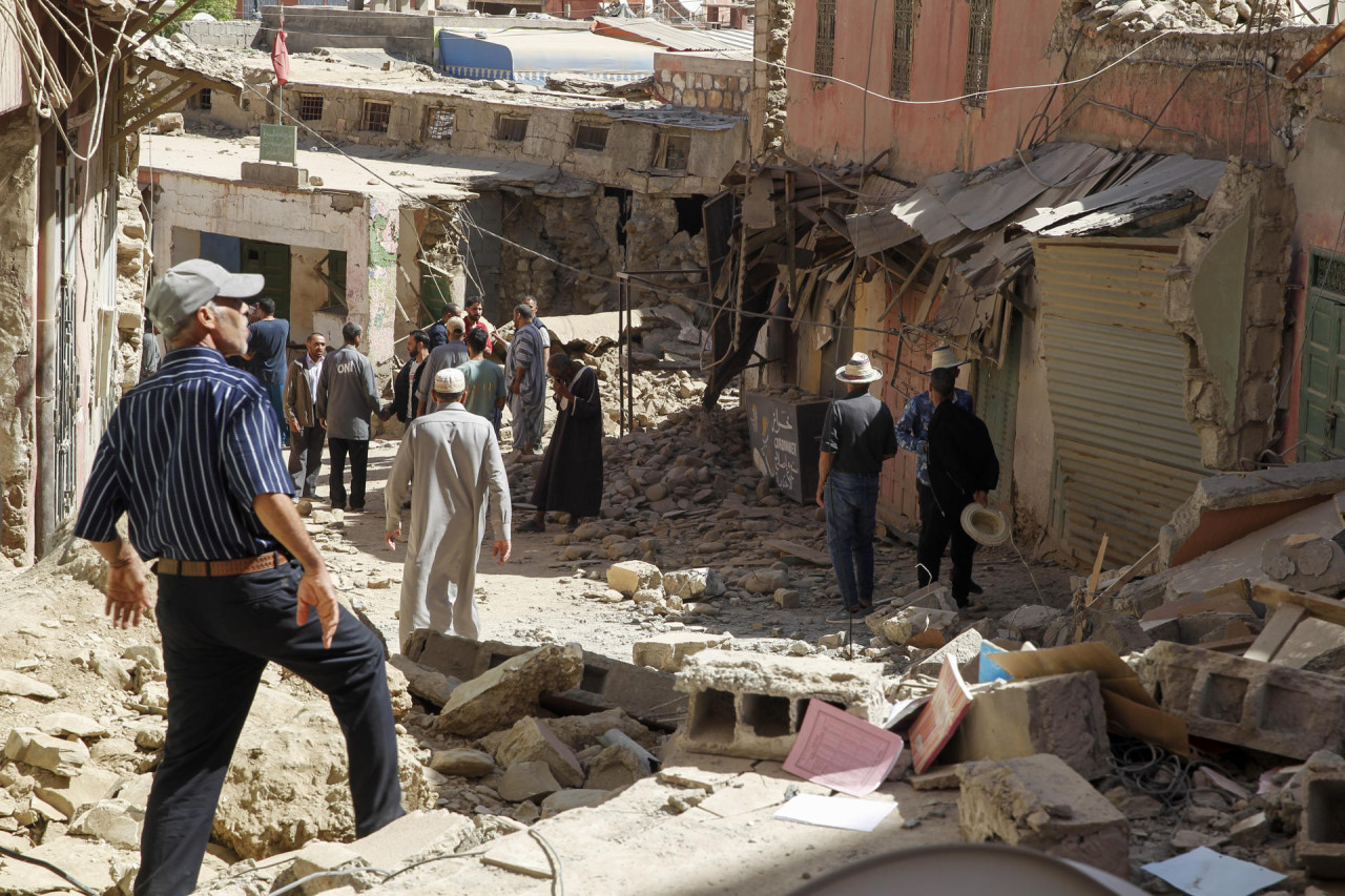 Terremoto en Marruecos. EFE