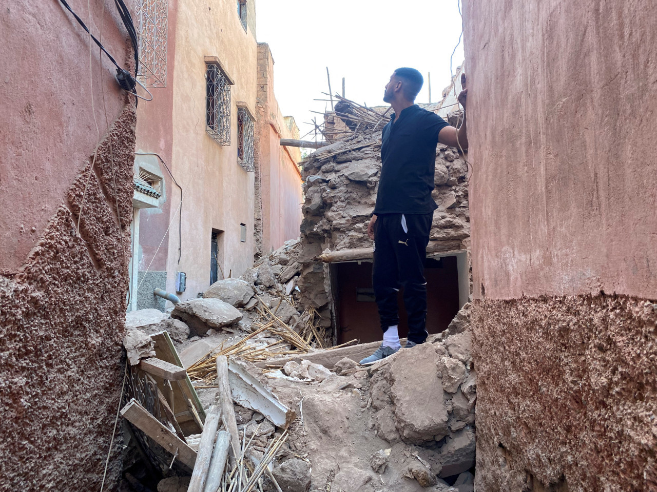 Terremoto en Marruecos. Foto: Reuters.