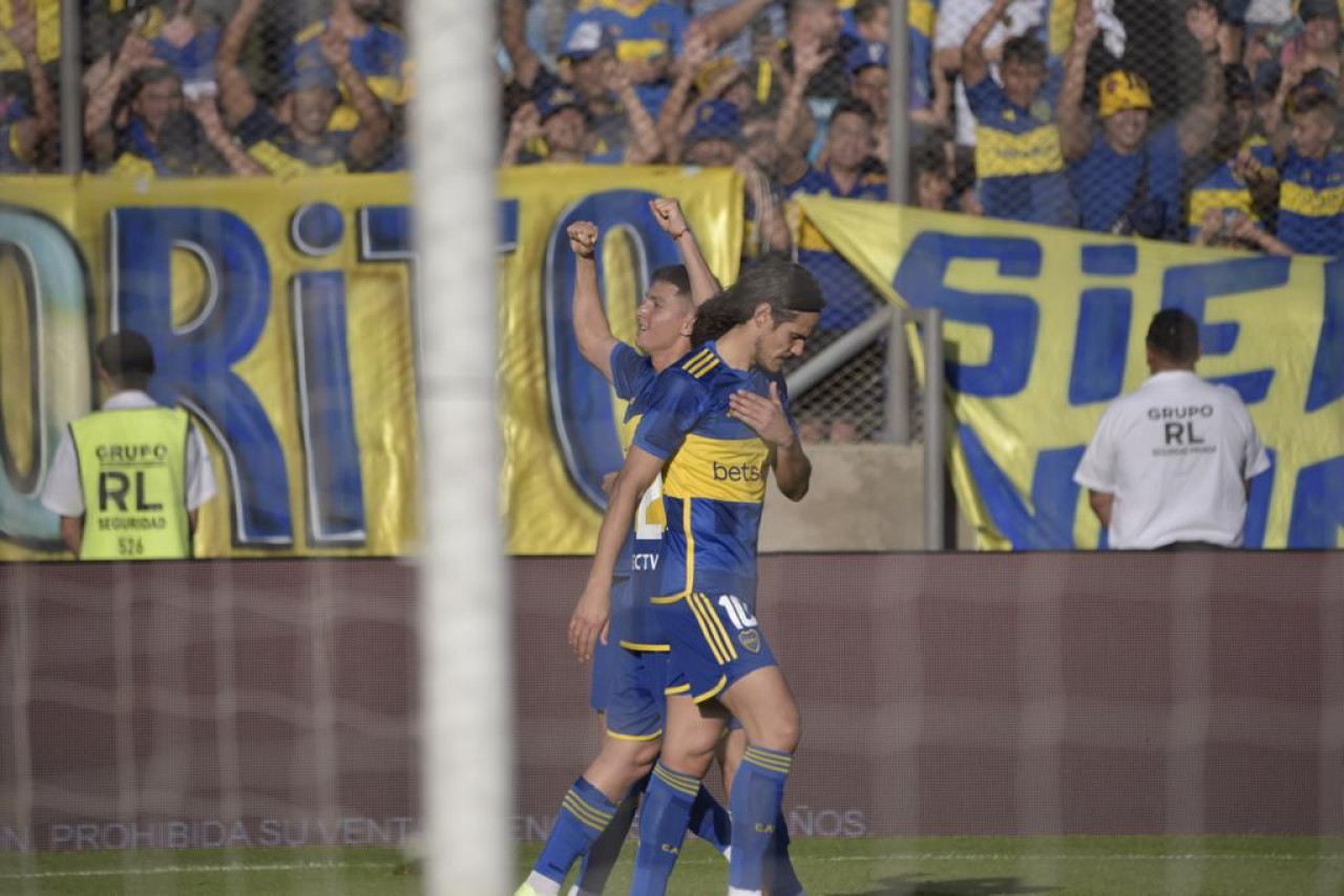 Lucas Blondel marcó el segundo gol de Boca ante Almagro. Foto: X @Copa_Argentina.