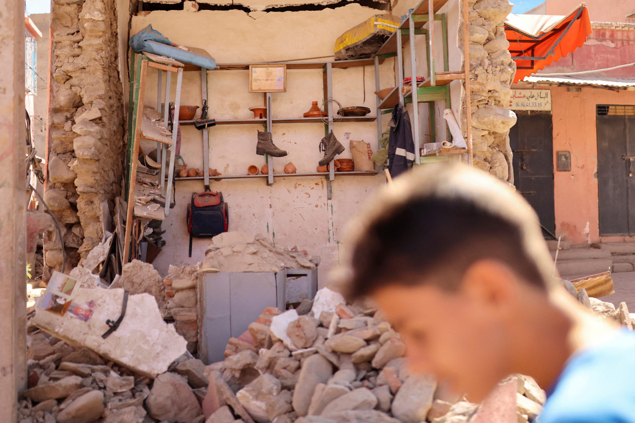 Terremoto en Marruecos. Foto: Reuters.