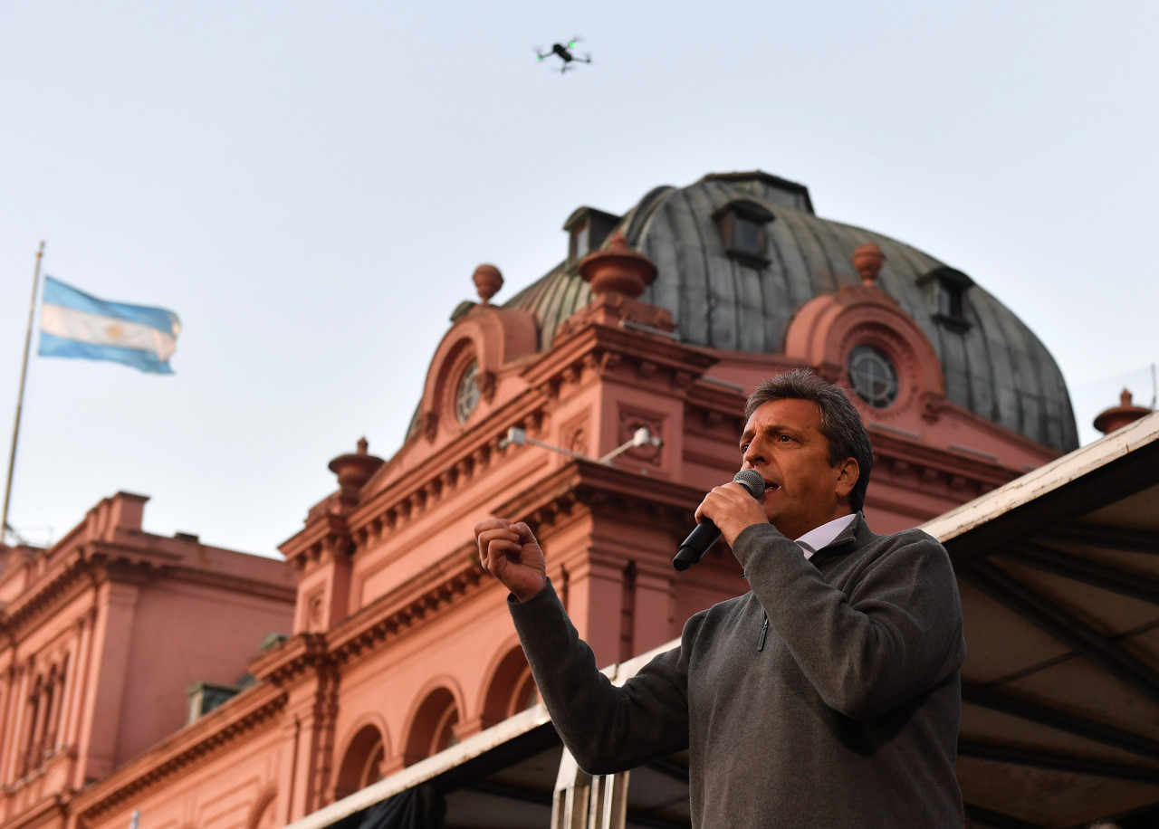 Sergio Massa, modificaciones al impuesto a las ganancias. Télam