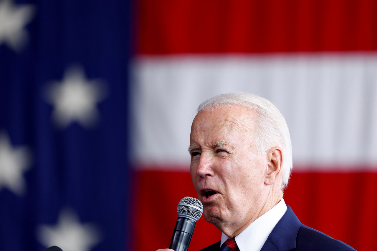 Joe Biden, EEUU. Foto: Reuters