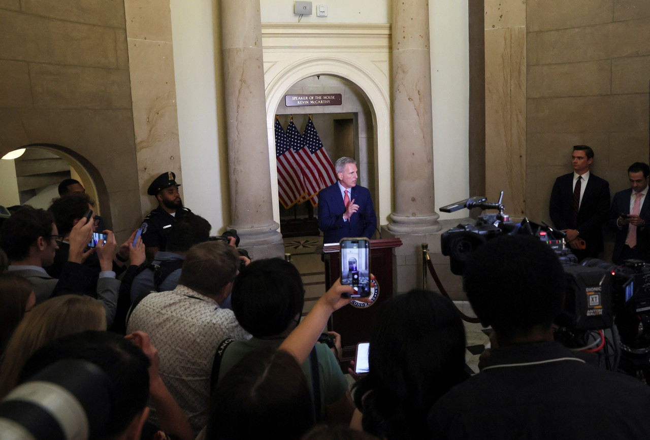 Kevin McCarthy, Cámara de Representantes estadounidense. Foto: Reuters