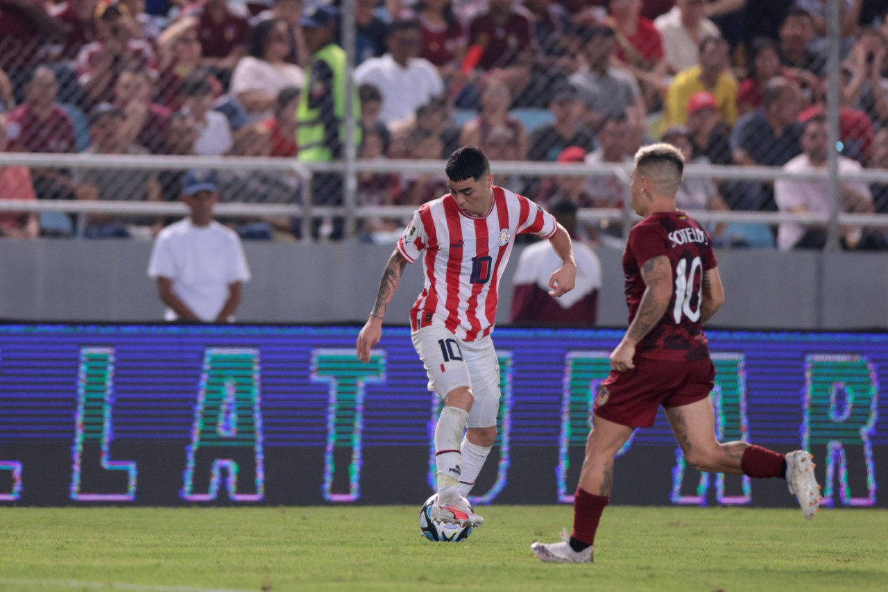 Eliminatorias 2026, Venezuela vs. Paraguay. Foto: @Albirroja.