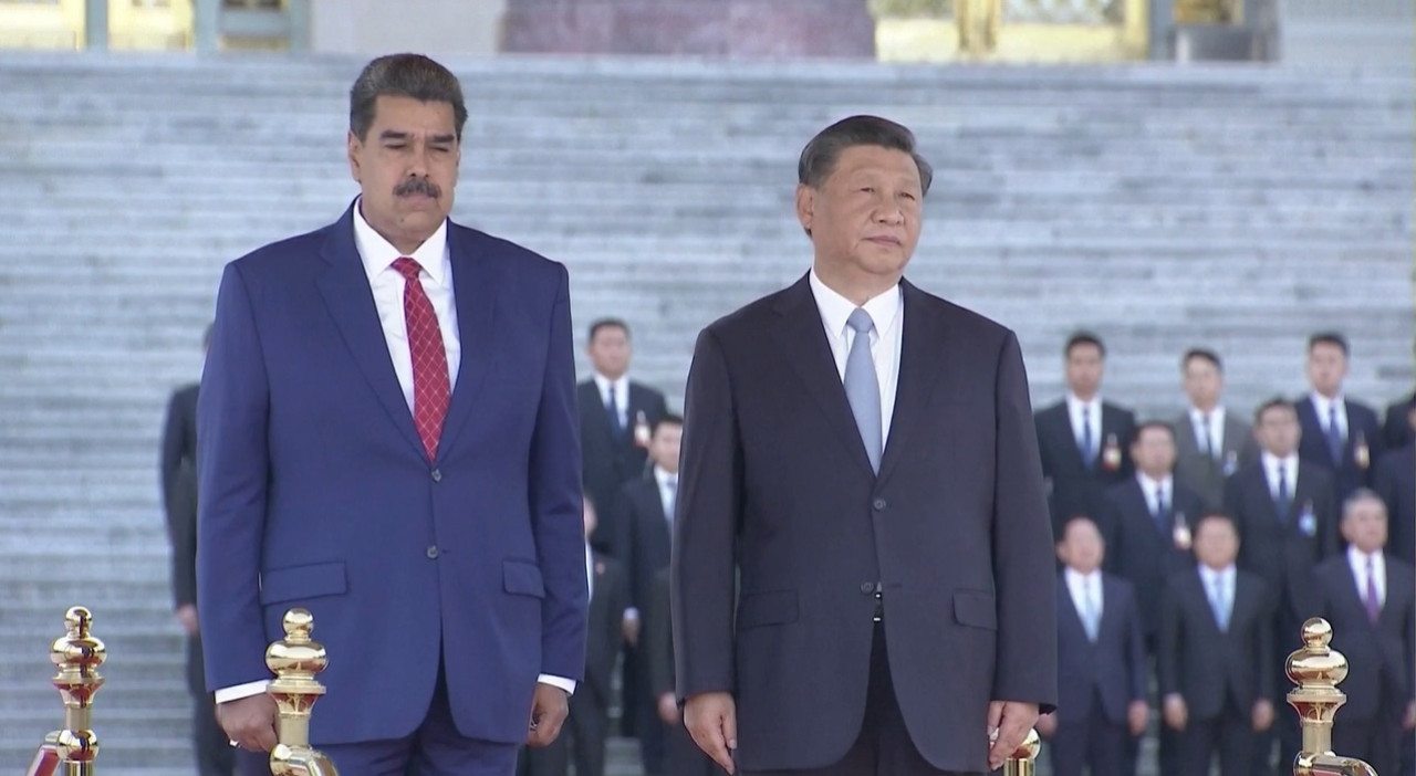Reunión entre Xi Jinping y Nicolás Maduro. Foto: Reuters.