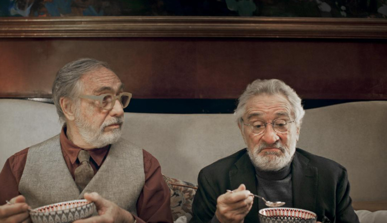 Robert De Niro y Luis Brandoni. Foto:captura video