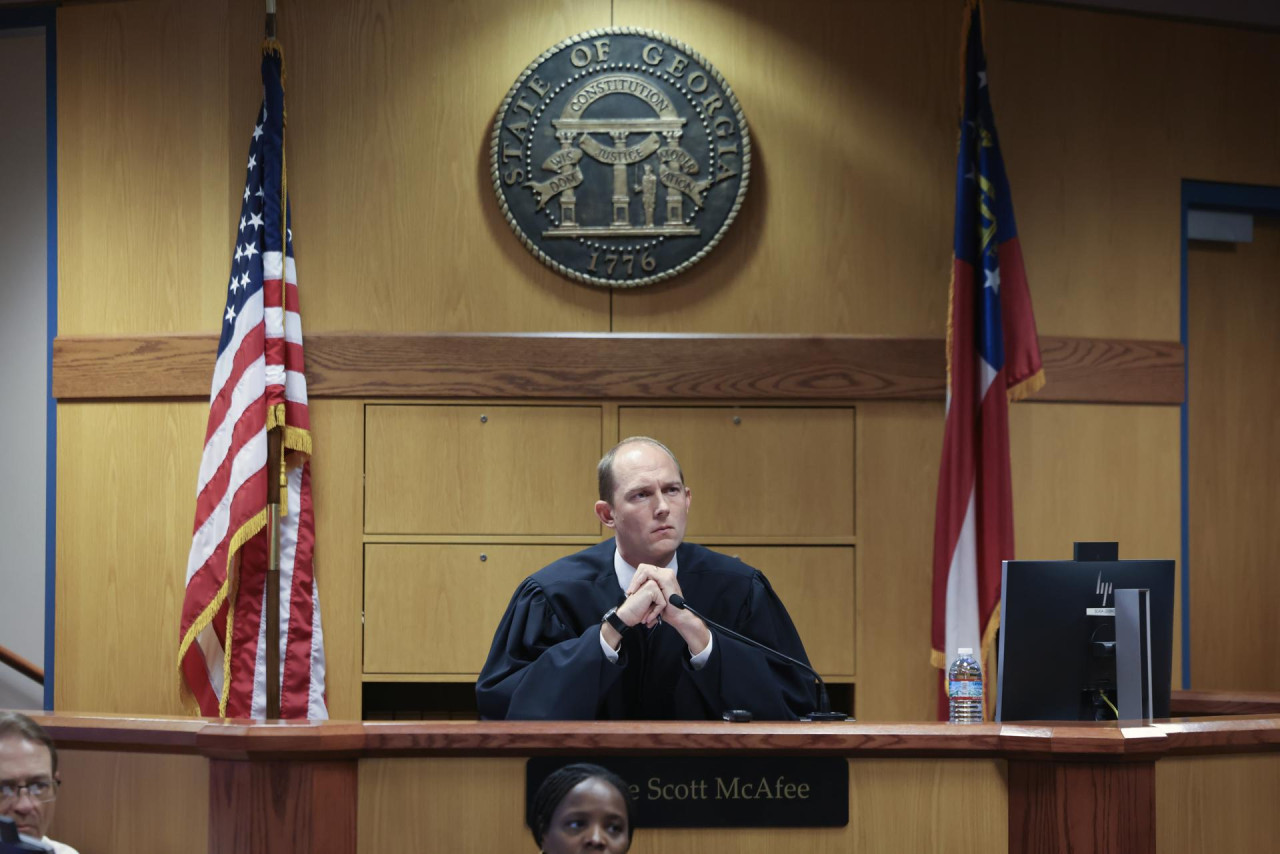 Scott McAfee, juez de Georgia. Foto: EFE