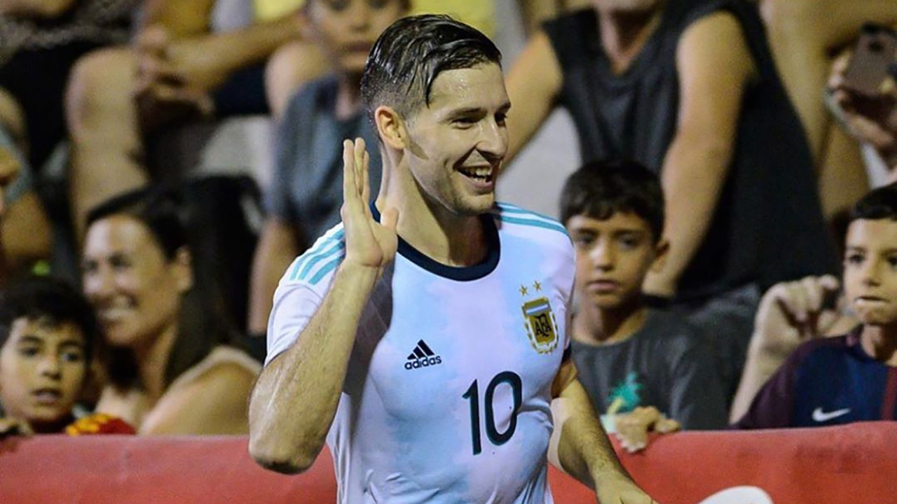 Matko Miljevic en la Selección argentina juvenil.