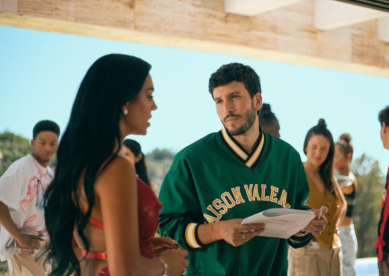 Georgina Rodríguez protagonizará un videoclip de Sebastián Yatra. Foto: Instagram @sebastianyatra.