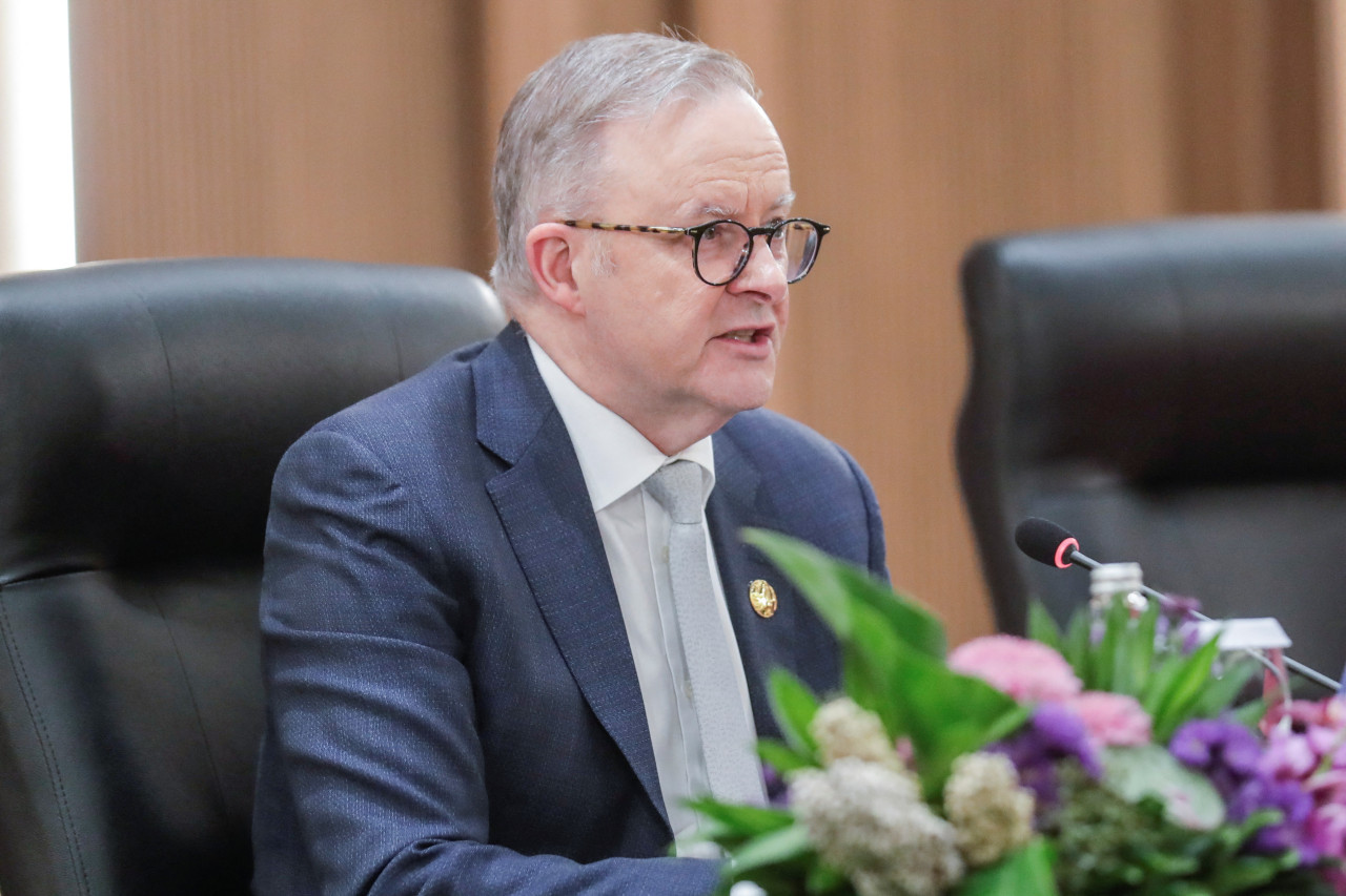 El primer ministro australiano, Anthony Albanese. Foto: Reuters