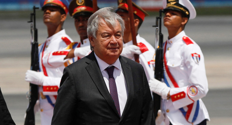 António Guterres. Foto: Reuters.