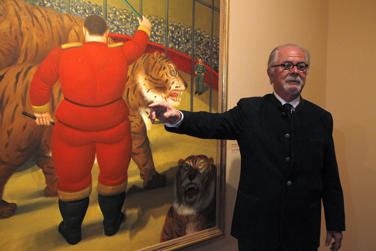 Artista colombiano, Fernando Botero. Foto: Reuters